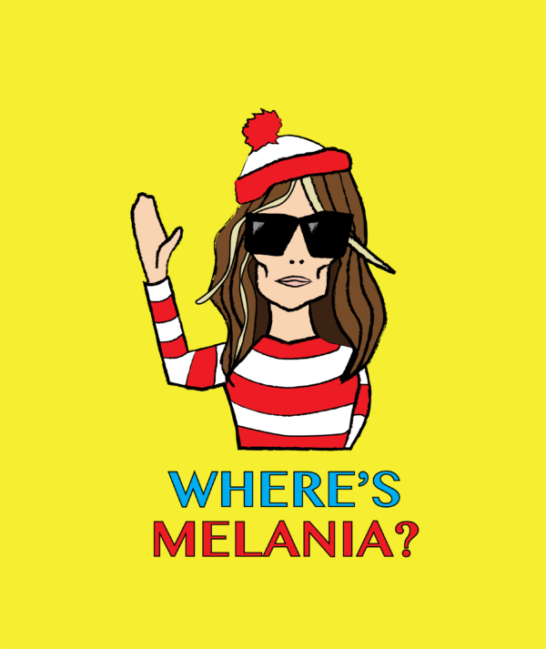 Where's Melania? — Short-Sleeve Unisex T-Shirt