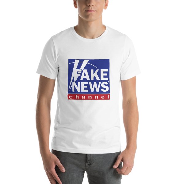 FAKE NEWS CHANNEL — Short-Sleeve Unisex T-Shirt